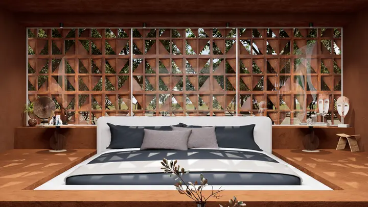 Chambre Terracotta